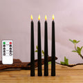 4 PCS B002 Long Pole Electronic Simulation Candle Light with Remote Control(Yellow Light)