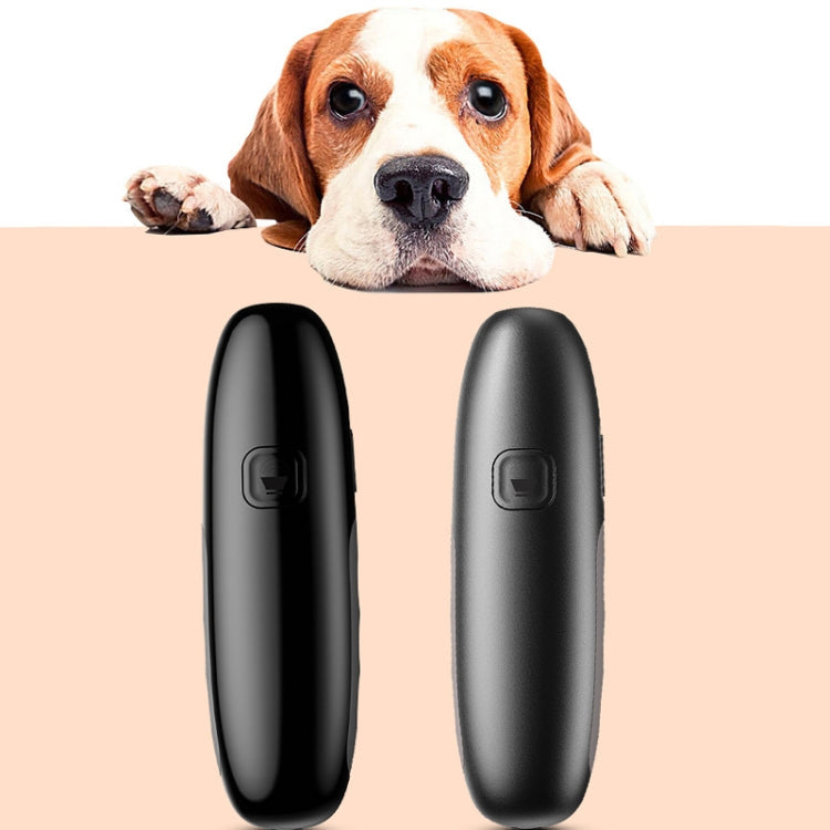 UB100 Ultrasonic Trainer Barking Device Handheld Portable Driving Artifact(Black)