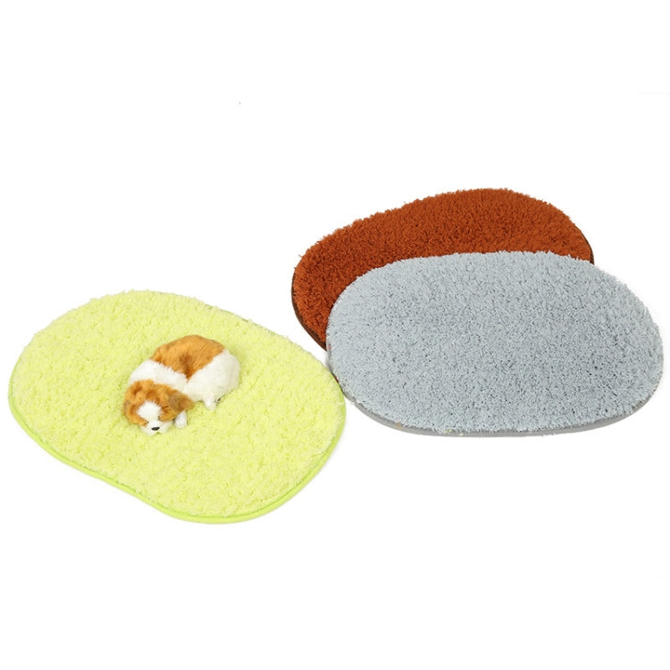 Pet Deep Sleep Plush Pad Pet Bed, Specification: 80x160cm(Light Grey)