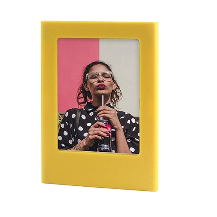 CAIUL 3 3 Inch Magnetic Sheet Variety Combination Photo Frame(Caramel Yellow)