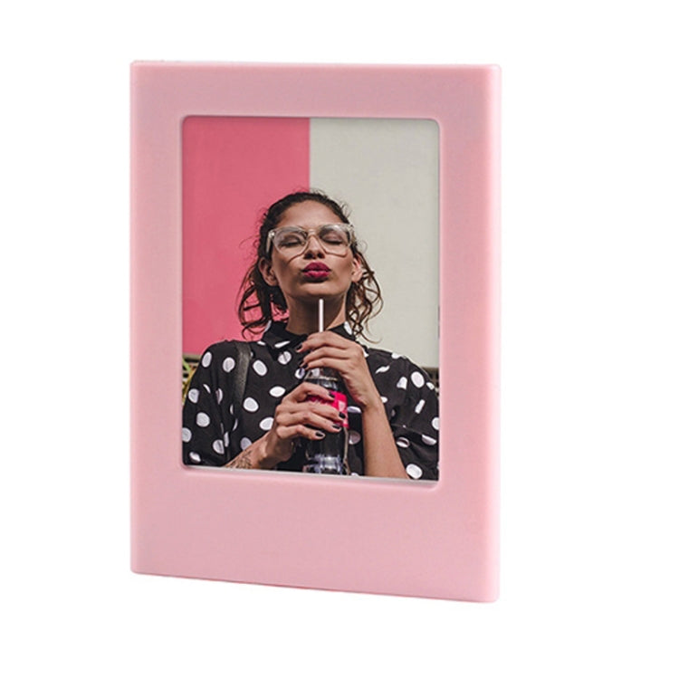 CAIUL 3 3 Inch Magnetic Sheet Variety Combination Photo Frame(Pink)