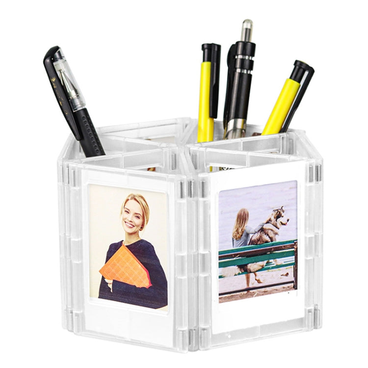 CAIUL 3 3 Inch Magnetic Sheet Variety Combination Photo Frame(Frost Light Blue)