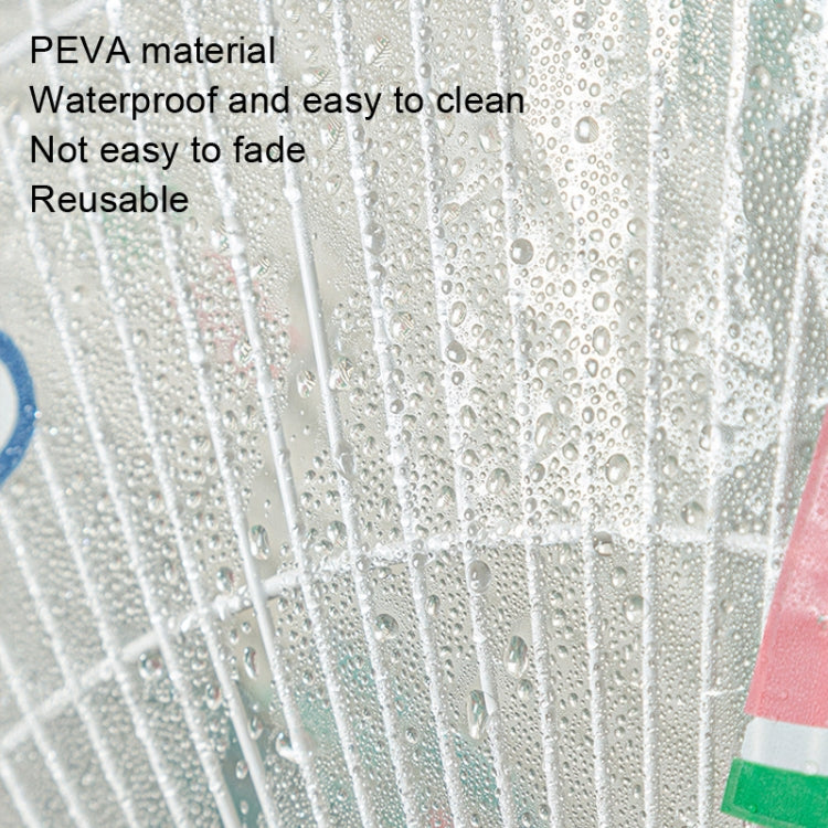 3 PCS Household Fan PEVA Waterproof and Dustproof Cover, Color: Sunflower Short