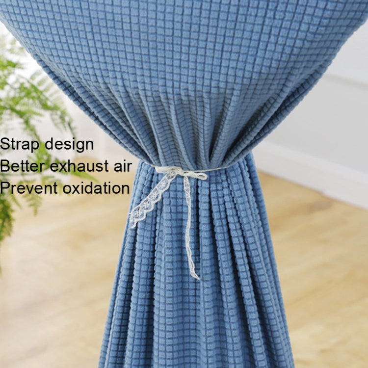 Round Elasticity Fan Dust Cover Household Use Fabric Fan Protective Cover, Size: 110x45cm(Gray)
