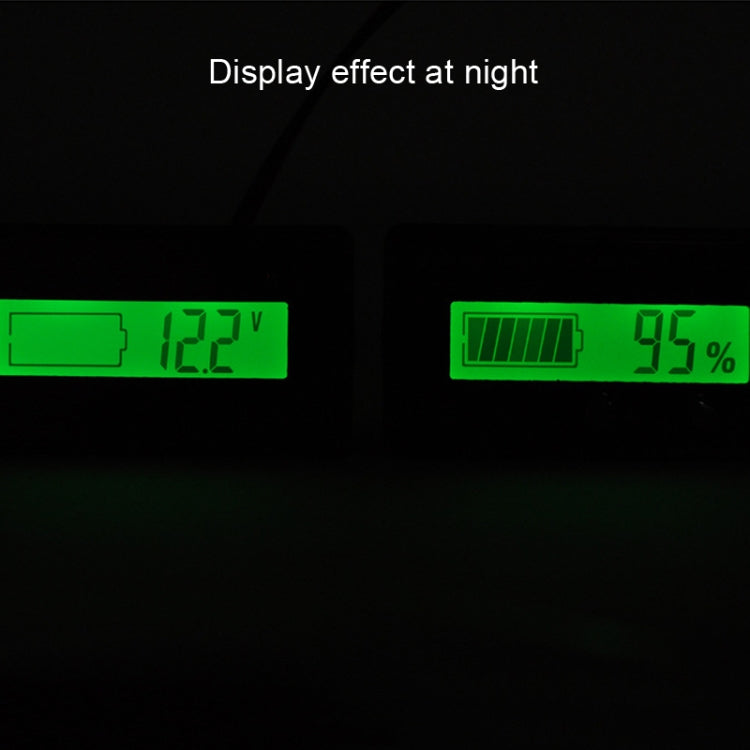 L6133 LCD Electric Motorcycle Power Display, Style: Internal Blue Backlight