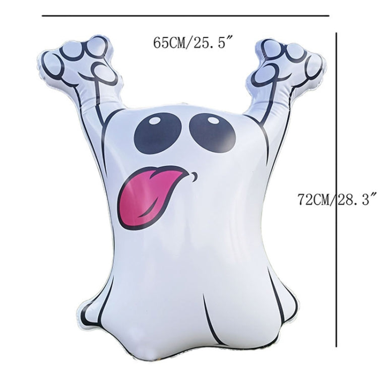 Halloween Bar Haunted House Shopping Mall Inflatable Decoration, Size: 72CM glowing Ghost