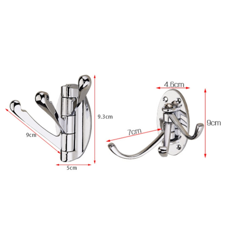 Punch Coat Hook Bathroom Hook, Specification: Golden