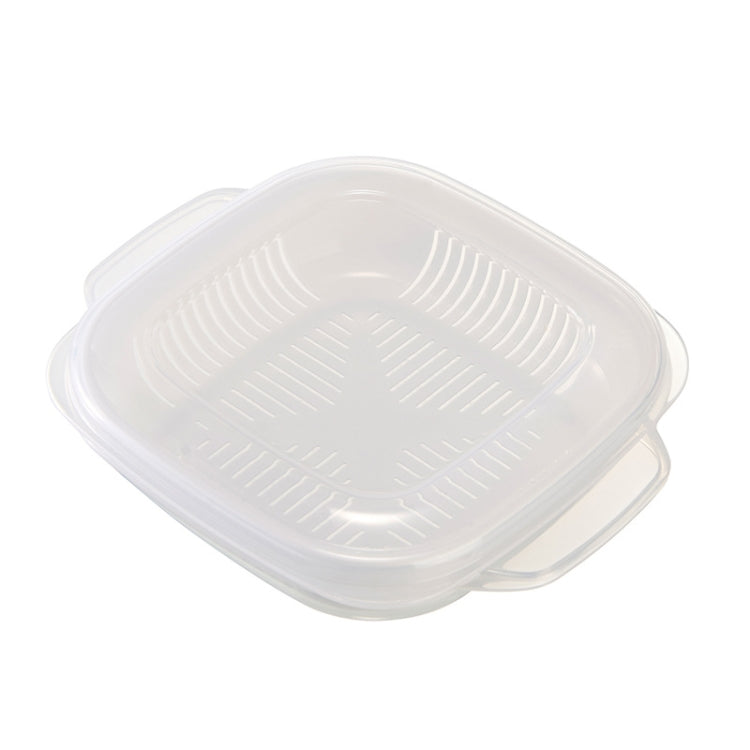 Rice Fresh-Keeping Box Freezable And Reheatable Vegetable Lunch Box(15.5x13.1x3.9cm)