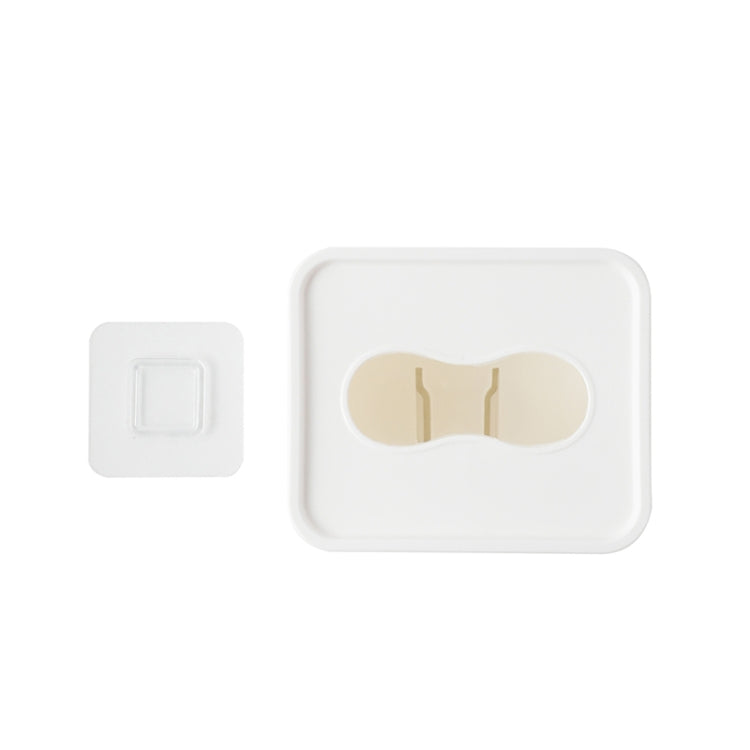 Wall Mounted Large Opening Gloves Mask Small Object Storage Box, Style: Large Square