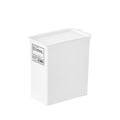 Moisture-proof and Dust-proof Washing Powder Storage Box With Label and Cover, Style: Narrow