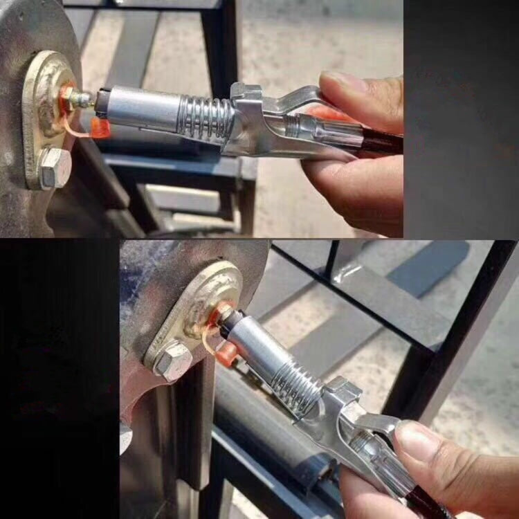10000PSI Grease Coupler Coupling End Fitting 1/8 Inch NPT Adapter Connector ,Style: Plastic Shell Package