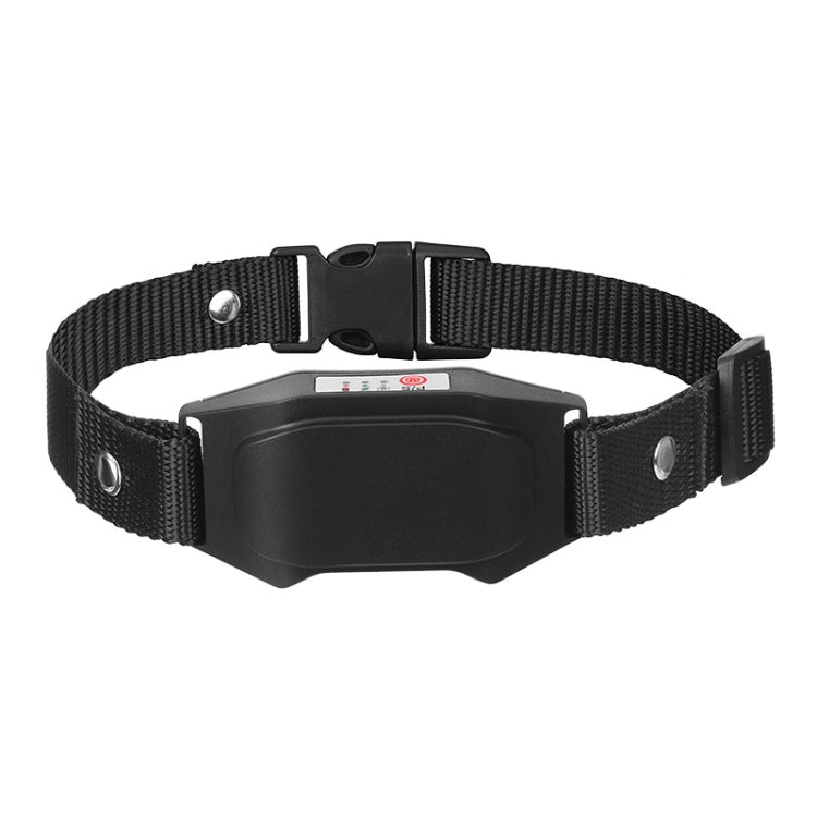 Intelligent Anti-barking Device Dog Trainer Collar, Style: Vibration+Electric Shock+Sound(Black)