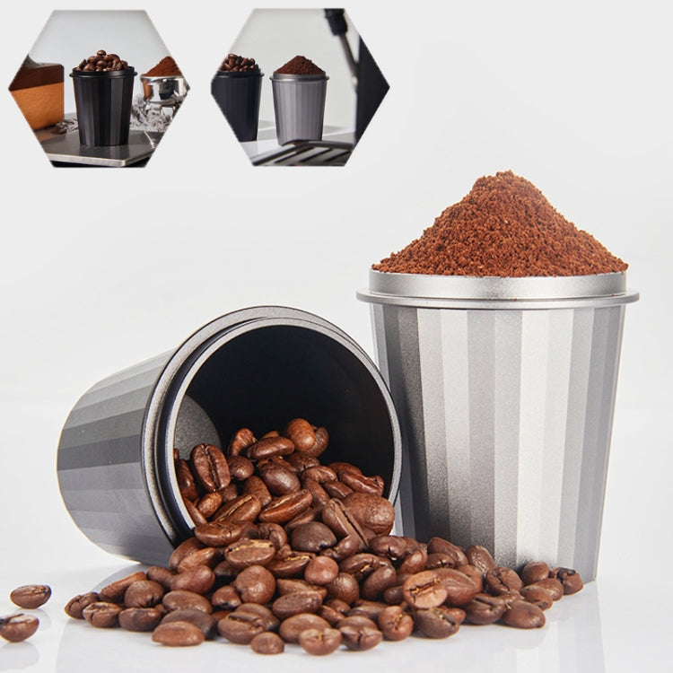 Coffee Machine Powder Cup Sieve Brewing Head Appliance, Color: Dark Black (58mm)