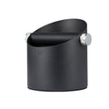 Coffee Waste Bin Milk Tea Residue Recycling Powder Box, Color: Black (45 Steel)