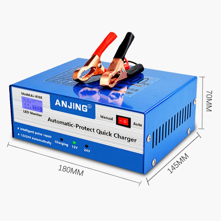 ANJING AJ-618E Battery Charger Car Battery Repairer, Model: EU Plug