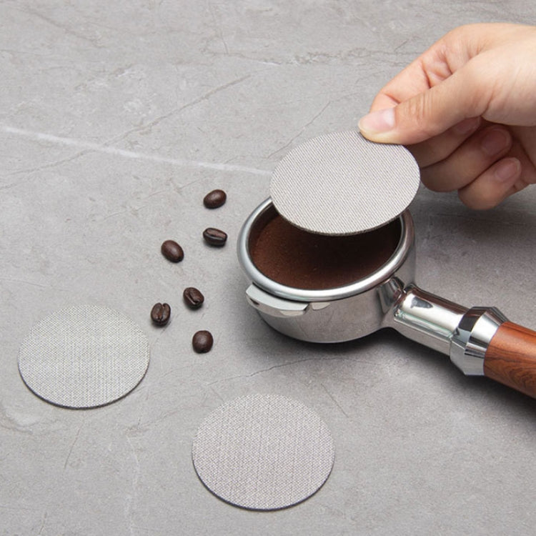 Stainless Steel Sintered Sheet Coffee Splash Filter, Size: 51mm x 1.7mm