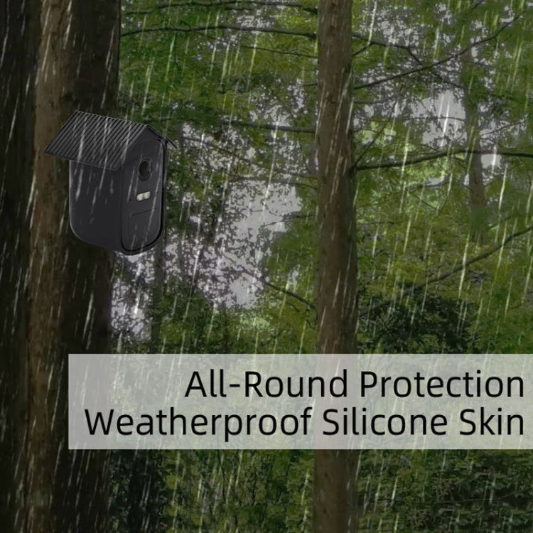 Surveillance Camera Cover Silicone Cover For Eufy 2C(White)