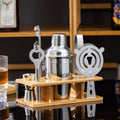 BY-7 7 in 1 Stainless Steel Bartender Set Bar Bartending Tools, Spec: 350ml