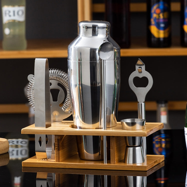 BY-7 7 in 1 Stainless Steel Bartender Set Bar Bartending Tools, Spec: 700ml