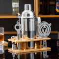 BY-7 7 in 1 Stainless Steel Bartender Set Bar Bartending Tools, Spec: 750ml