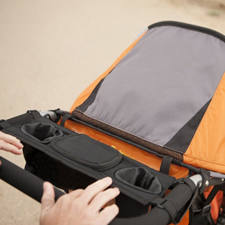 Baby Stroller Rear Hanging Bag Baby Bottle Cup Bag, Color: Black