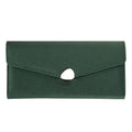 87P Litchi Pattern Multifunctional Large Capacity Wallet Phone Bag(Green)