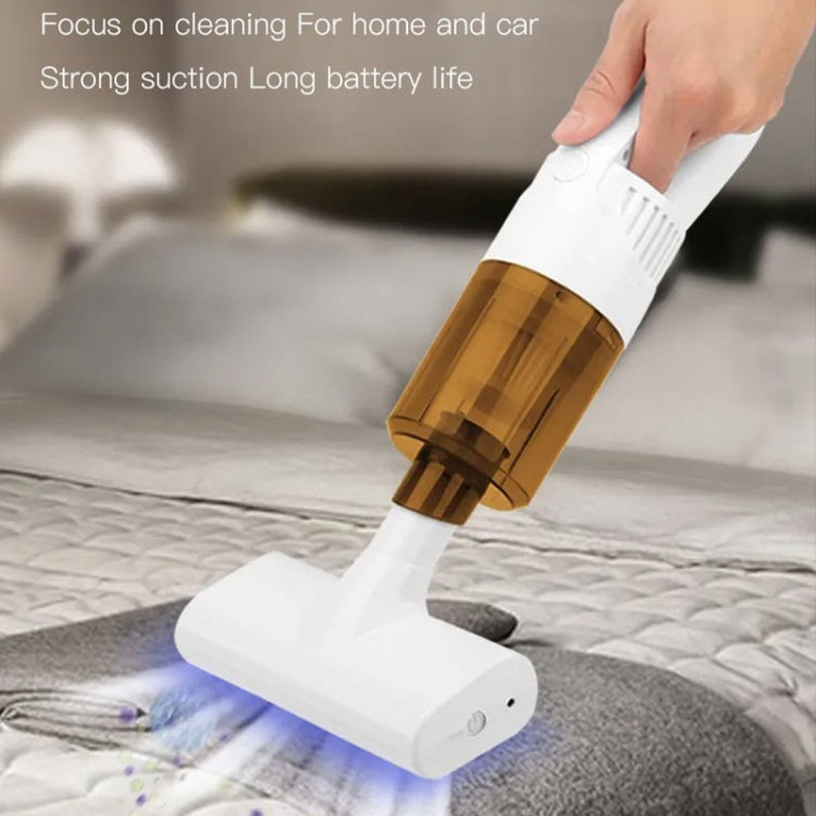 K9T 6W 3000 Pa Wireless Mite Removal Instrument Handheld Portable Vacuum Cleaner(Black)