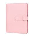 CAIUL 3 Inch PU Leather Photo Album Photo Collection Commemorative Book(Cherry Pink)
