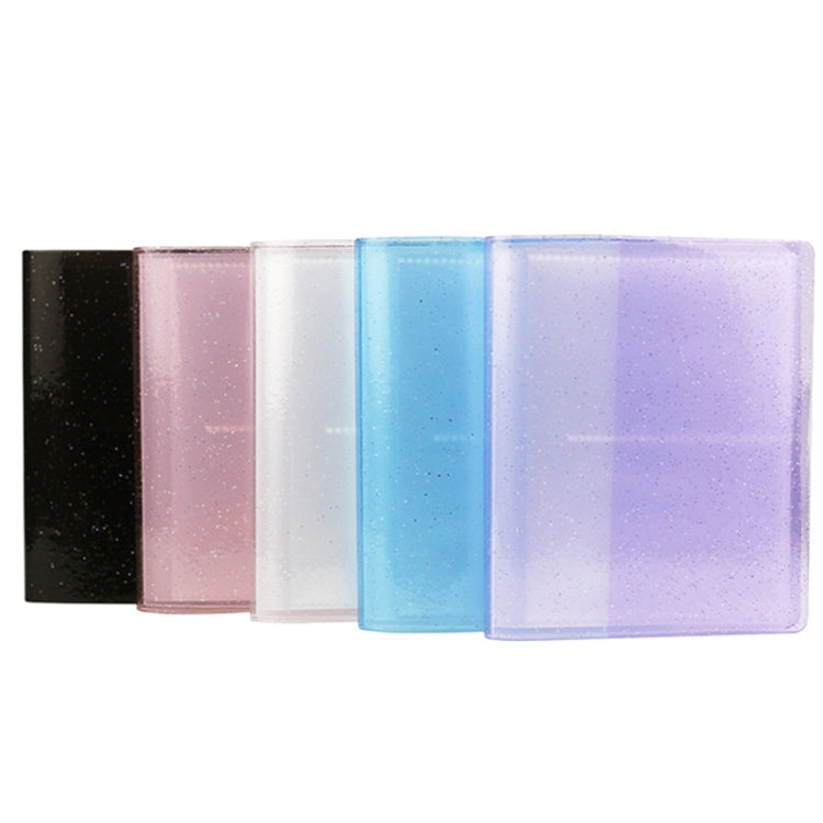 CAIUL 3 Inch Jelly Album Business Card Holder for Instax Mini11 / 9 / 8 / 8+(Purple)