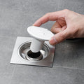 Sewer Deodorant Magnetic Suction Floor Drain Cover, Size: 3cm (White)