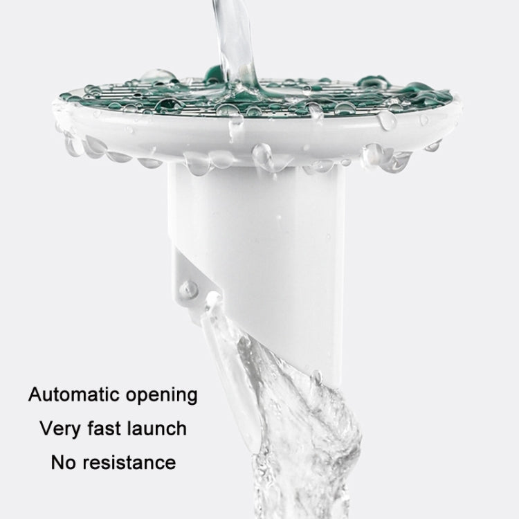 Sewer Deodorant Magnetic Suction Floor Drain Cover, Size: 3cm (Green)