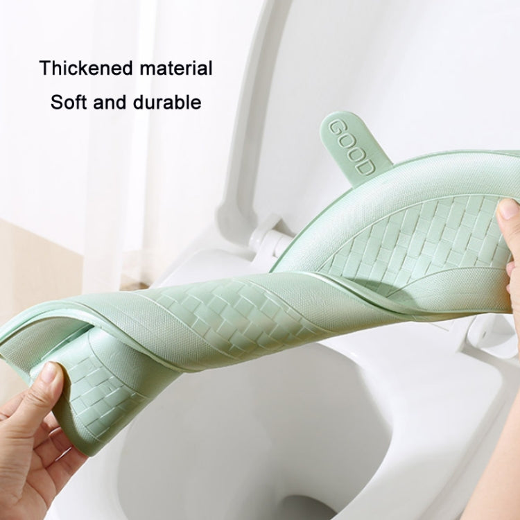 Household Thickened Waterproof Washable Toilet Seat, Color: Gray