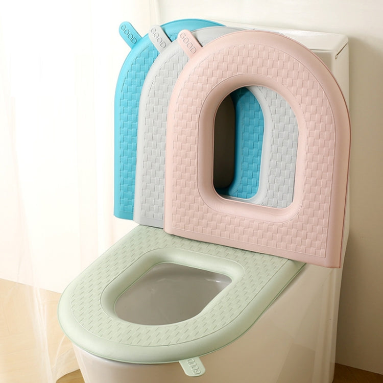 Household Thickened Waterproof Washable Toilet Seat, Color: Gray