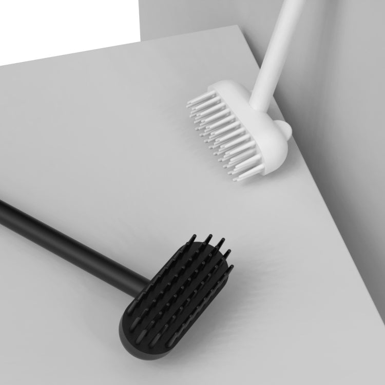 Pet Cat and Dog Supplies Long Handle Comb With Base(Pink)