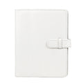 3 Inch PU Leather Retro Photo Album Photo Storage Commemorative Book(White)