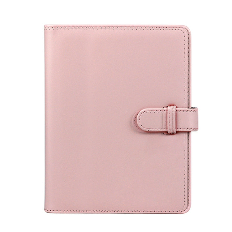 3 Inch PU Leather Retro Photo Album Photo Storage Commemorative Book(Pink)