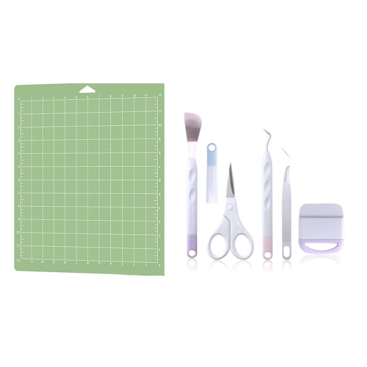 5 In 1+Cutting Pad Vinyl Weeding Tool Set DIY Silhouette Embossed Engraving Tool