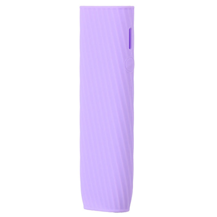 Electronic Cigarette Twill Silicone Case For IQO ILUMA ONE(Light Purple)