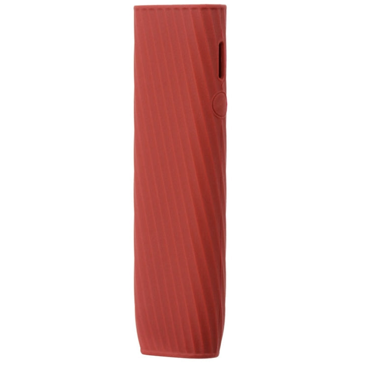 Electronic Cigarette Twill Silicone Case For IQO ILUMA ONE(Rose Red)