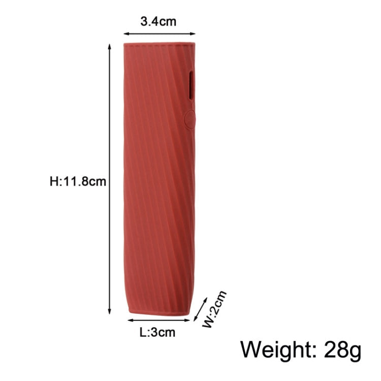 Electronic Cigarette Twill Silicone Case For IQO ILUMA ONE(Dark Blue)