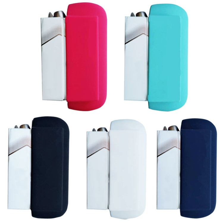 Cigarette Case Storage Silicone Protective Cover For IQO 3.0 / 3.0 DUO(Navy)