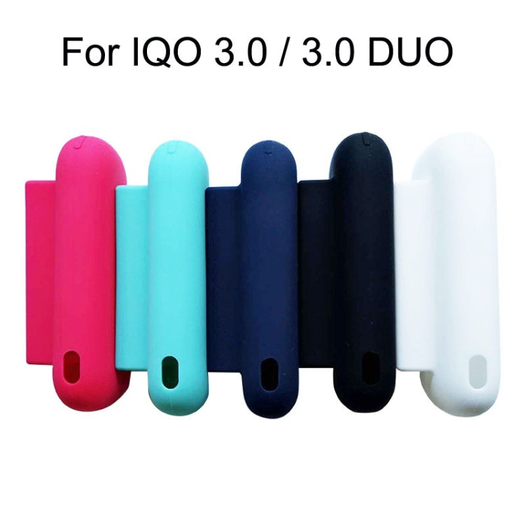 Cigarette Case Storage Silicone Protective Cover For IQO 3.0 / 3.0 DUO(Navy)