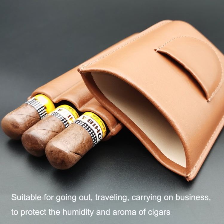 X11 Portable Cigar Holster Sealed Humidor Travel Snow Plus Cigarette Case, Color: Black
