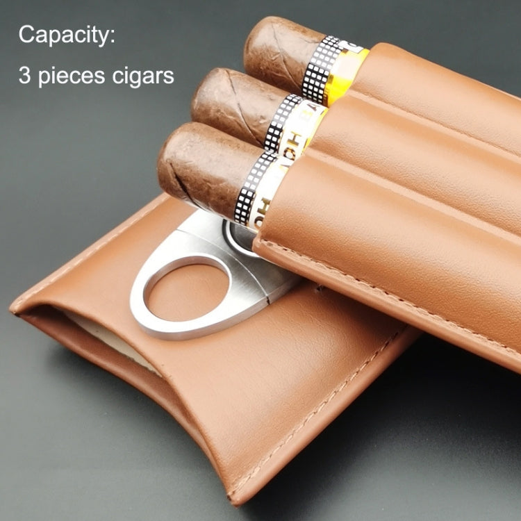 X11 Portable Cigar Holster Sealed Humidor Travel Snow Plus Cigarette Case, Color: Black