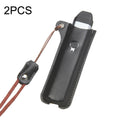 2PCS Electronic Cigarette Anti-drop Protection Case With Lanyard For Uwell Caliburn(Black)