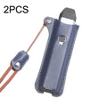 2PCS Electronic Cigarette Anti-drop Protection Case With Lanyard For Uwell Caliburn(Blue)