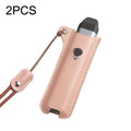 2PCS Electronic Cigarette Anti-drop Protection Case With Lanyard For Uwell Caliburn(Pink)