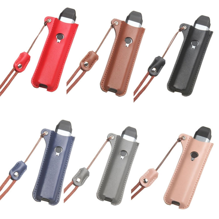 2PCS Electronic Cigarette Anti-drop Protection Case With Lanyard For Uwell Caliburn(Red)