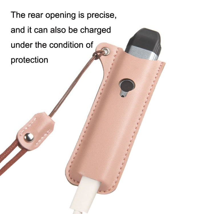 2PCS Electronic Cigarette Anti-drop Protection Case With Lanyard For Uwell Caliburn(Gray)
