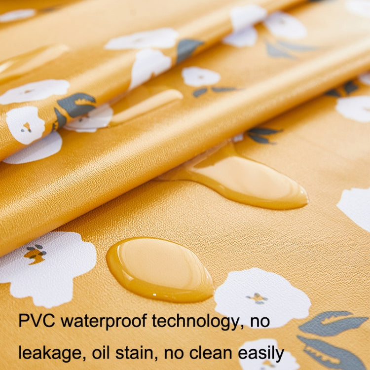 Rural Farm PVC Paper Waterproof Oil Wash Desktop Table Cloth, Size: 120x180cm(Romantic House)